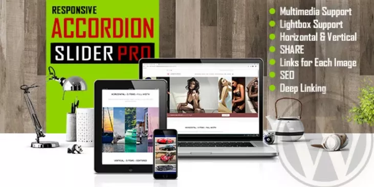 Accordion Slider PRO - Responsive Image And Video