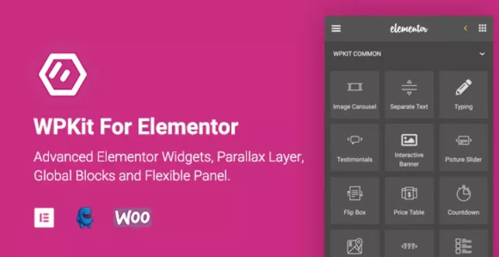 WPKit For Elementor Advanced Elementor Widgets Collectioin