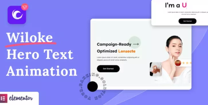 Wiloke Hero Text Animation for Elementor